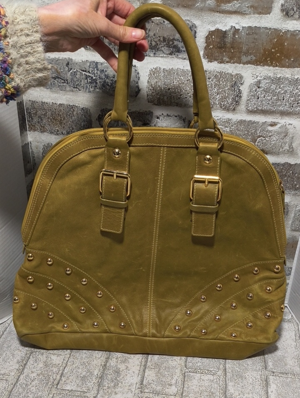 Guia's Handbag With Studs